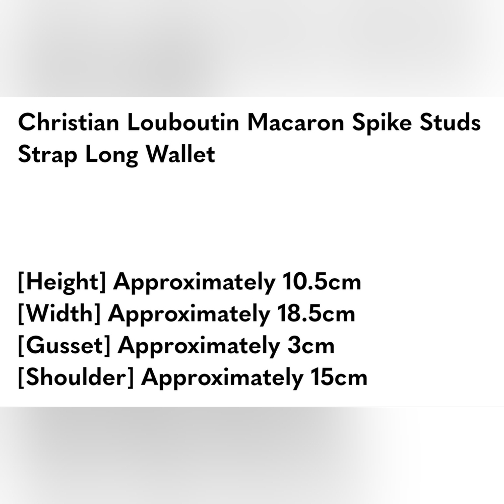 LOUBOUTIN  MACARON Convertible Wallet Wristlet  *BOX & DUST BAG included* - Picture 17 of 17